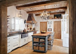 A French country style kitchen designed by Richard Ourso, CKD, CAPS. Co-designers included Vickie Mire, CKD, CAPS, Michelle Livings, AKBD, CAPS, LEED. A French country style kitchen designed by Richard Ourso, CKD, CAPS. Co-designers included Vickie Mire, CKD, CAPS, Michelle Livings, AKBD, CAPS, LEED.