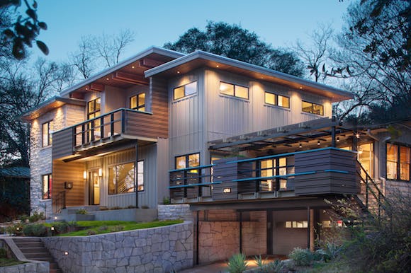 Texas Construction Co. Austin project, exterior
