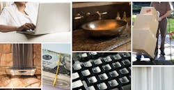 Collage of images of consumers ordering their own materials for remodeling projects Collage of images of consumers ordering their own materials for remodeling projects