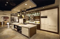 For all its bricks-and-mortar connotations, home improvement retailers find the showroom concept far from obsolete. For all its bricks-and-mortar connotations, home improvement retailers find the showroom concept far from obsolete.