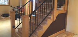 Boxed-newel stairs Boxed-newel stairs