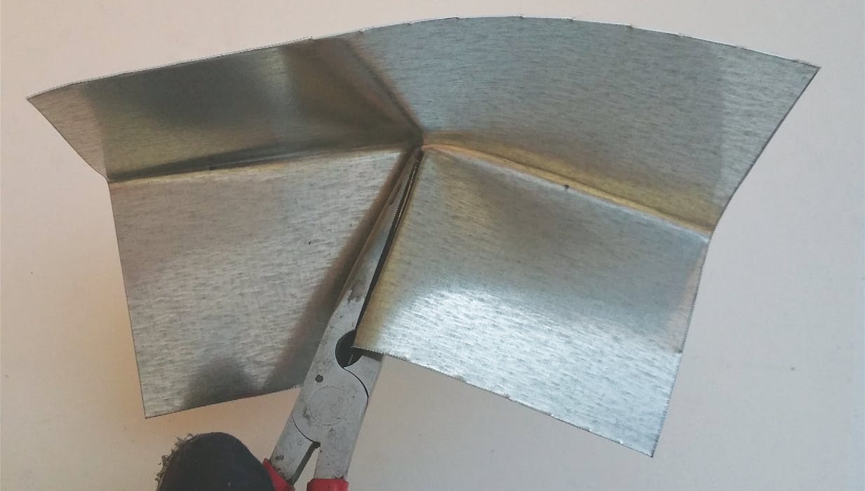 Homemade kickout flashing step by step