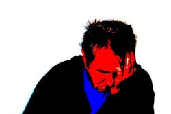 image of despairing man image of despairing man
