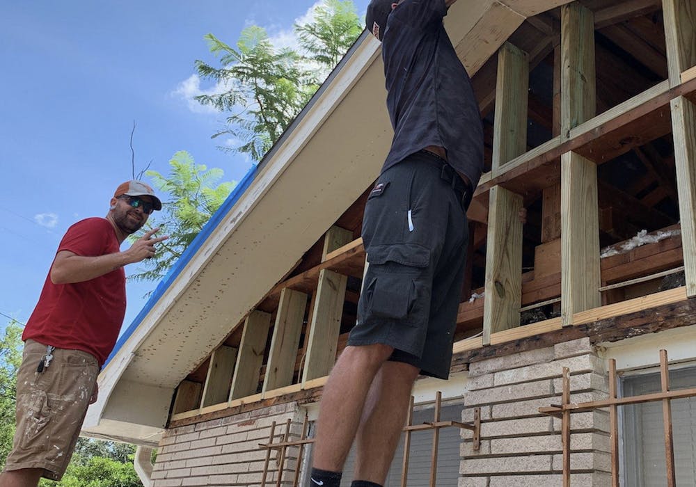 remodeler austin donalson working at precision