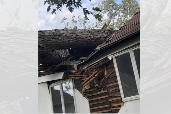 Storm damage cedar rapids Iowa