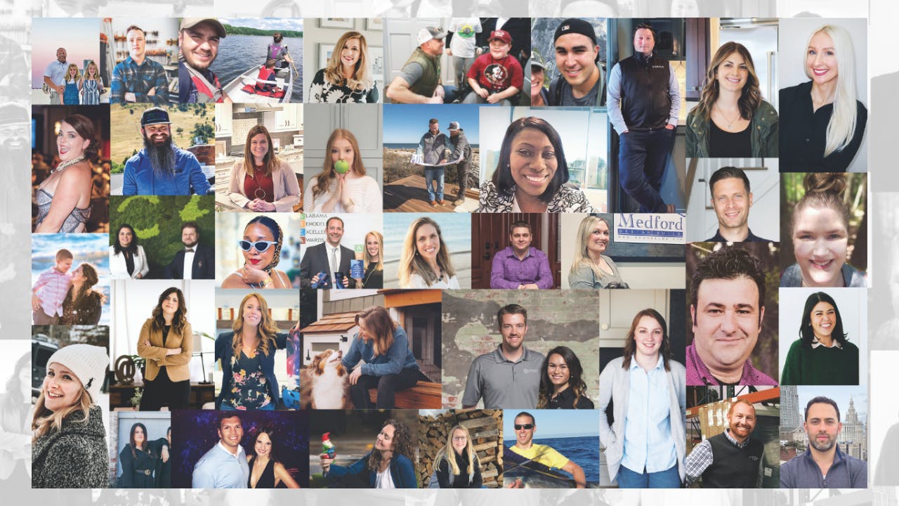 40 Under 40 Collage