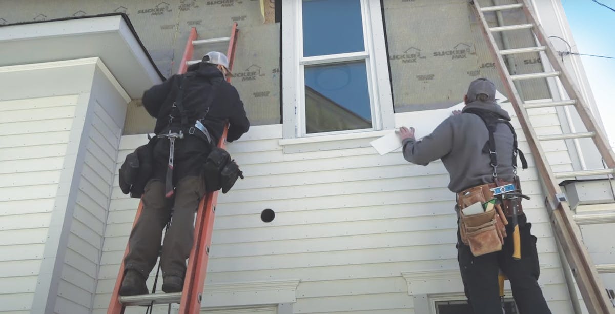 how to pvc rainscreen