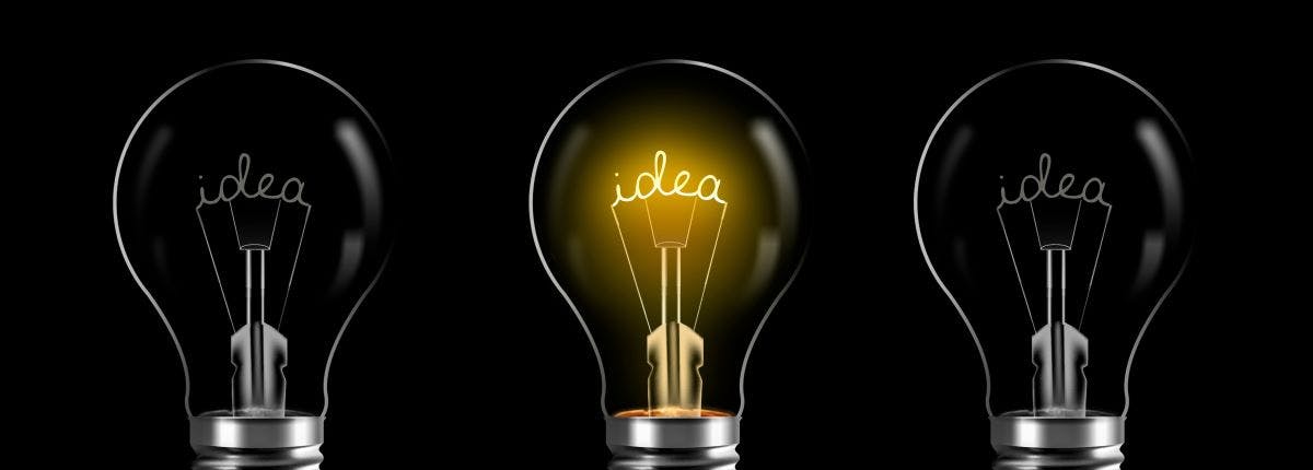 idea light bulb
