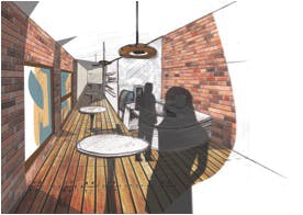 This Paper 53 sketch by Pollard illustrates how the app enables users to render,