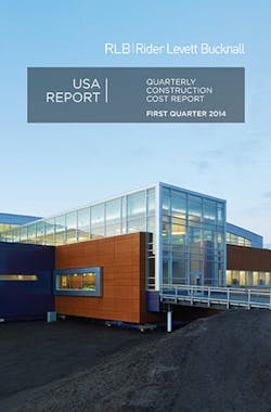 Rider Levett Bucknall’s First Quarter 2014 USA Construction Cost Report. Rider Levett Bucknall’s First Quarter 2014 USA Construction Cost Report.