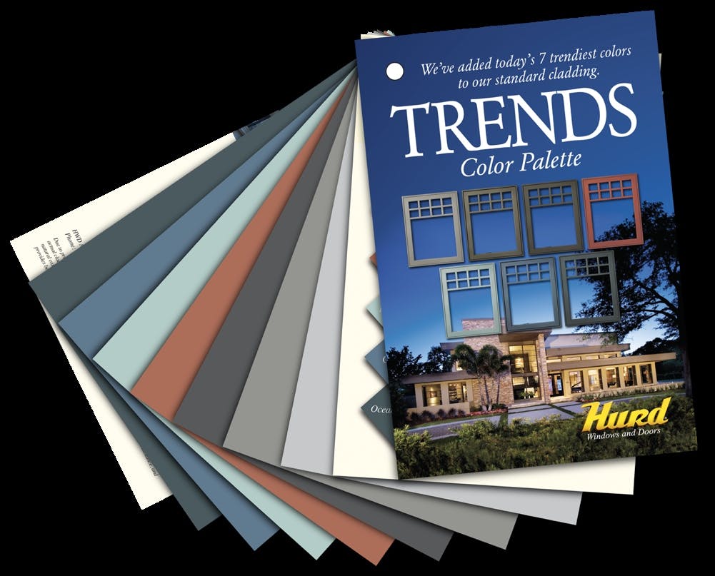 Hurd Windows & Doors Introduces New Trends Color Palette with Seven Colors