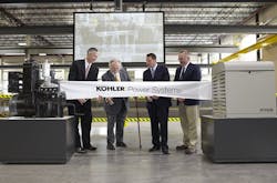 Kohler Power Systems Celebrates Expansion Completion Kohler Power Systems Celebrates Expansion Completion