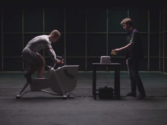 Watch an Olympian Try to Power a Toaster