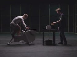 Watch an Olympian Try to Power a Toaster Watch an Olympian Try to Power a Toaster