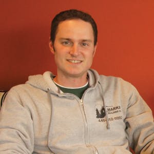 Josh Marks, Director of Marketing & Sales for Marks Building Co., in Painesville, Ohio, 2015 Professional Remodeler 40 Under 40 awardee