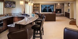 2015 Design Awards winner, Gold, AMEK Custom Builders, Minnesota, basement remodel 2015 Design Awards winner, Gold, AMEK Custom Builders, Minnesota, basement remodel