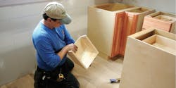 ProTradeCraft.com shows step by step how to build a kitchen toe-kick register deflector ProTradeCraft.com shows step by step how to build a kitchen toe-kick register deflector