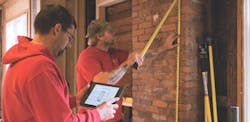 Bright Ideas by Martinec using iPads on jobsite Bright Ideas by Martinec using iPads on jobsite