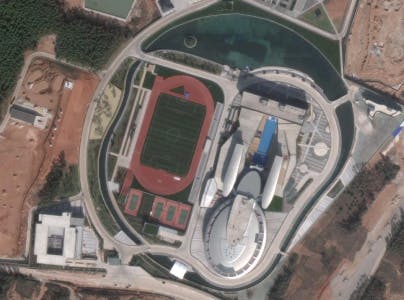 Chinese office complex patterned after Star Trek