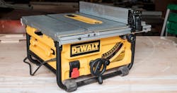 The DeWalt Compact Jobsite Table Saw is a good choice for pros seeking a portable table saw The DeWalt Compact Jobsite Table Saw is a good choice for pros seeking a portable table saw