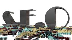 3D letters SEO on white background 3D letters SEO on white background