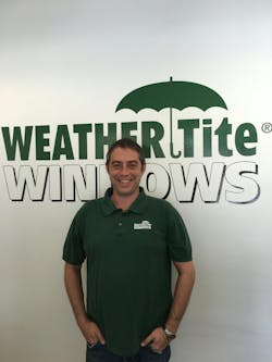 Michael Hollander, President at Weather Tite Windows, in Tampa, Fla., 2016 Professional Remodeler 40 Under 40 awardee Michael Hollander, President at Weather Tite Windows, in Tampa, Fla., 2016 Professional Remodeler 40 Under 40 awardee