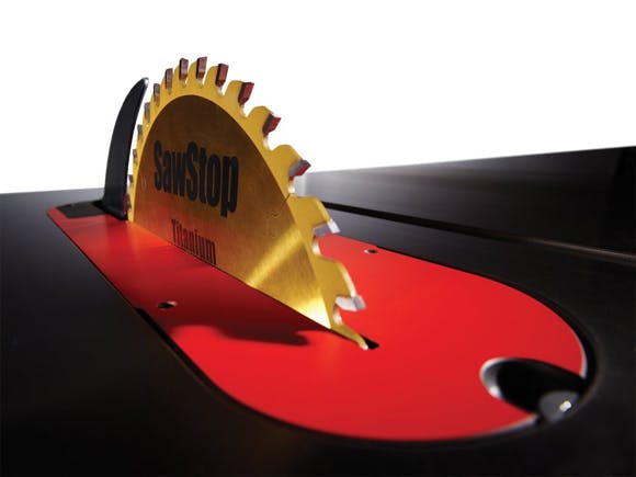 SawStop saw blade, Photo: courtesy SawStop