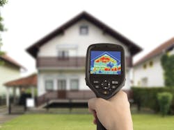 Thermal imaging camera at work. Photo: 123rf.com /suljo Thermal imaging camera at work. Photo: 123rf.com /suljo