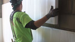 InSoFast insulated panels being installed. Photo: courtesy InSoFast InSoFast insulated panels being installed. Photo: courtesy InSoFast