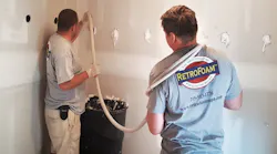 RetroFoam installation