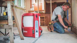 DustClean system at work on the jobsite