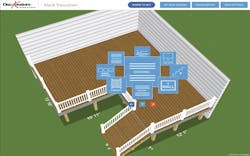 Deckorators Deck Visualizer is a tool for professional remodelers Deckorators Deck Visualizer is a tool for professional remodelers