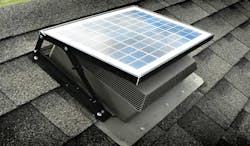 fully installed isolar solutions solar attic fan fully installed isolar solutions solar attic fan