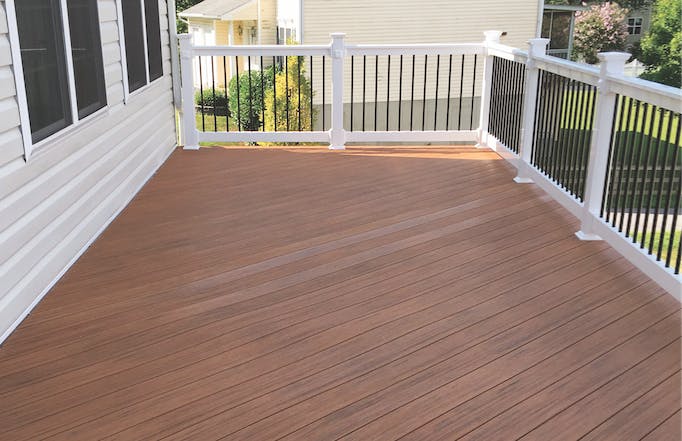 finished deck using admiral spacemaker outdoor flooring