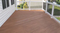 finished deck using admiral spacemaker outdoor flooring