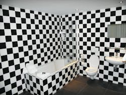 An entry in Custom Design & Construction, a remodeling company, ugly bathroom contest An entry in Custom Design & Construction, a remodeling company, ugly bathroom contest