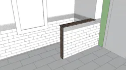 a screenshot of sketchup in action