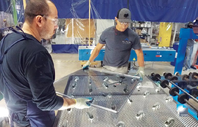 RavenWindow Gen3 Thermochromic Smart Windows