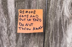 3M's extreme post it are great for construction jobsites 3M's extreme post it are great for construction jobsites