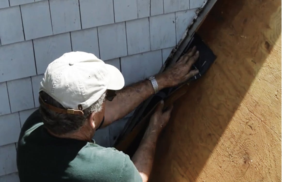 stick and peel flashing