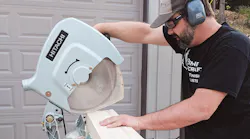 remodeler using a metabo miter saw
