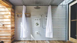 outdoor shower