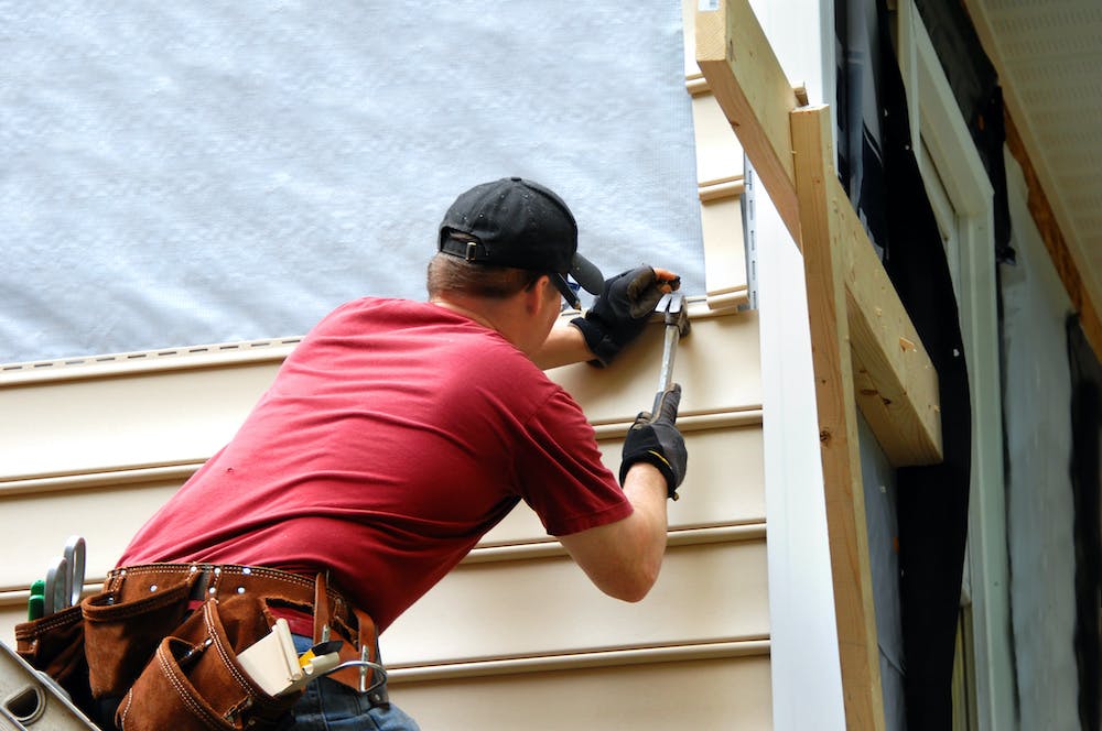 Remodeler siding