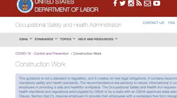 Osha Contstruction Work