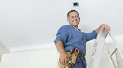 Happy Remodeler Smiling