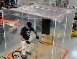 PaintLine Portable Jobsite Spray Booth PaintLine Portable Jobsite Spray Booth