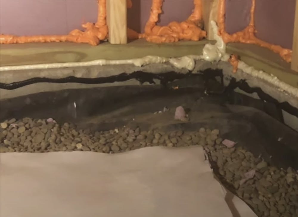 Crawlspace renovation