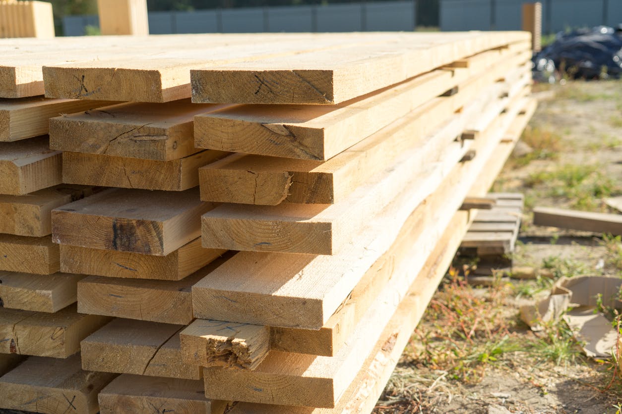 Lumber stack