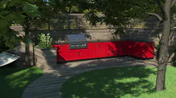 Trex outdoor kitchen