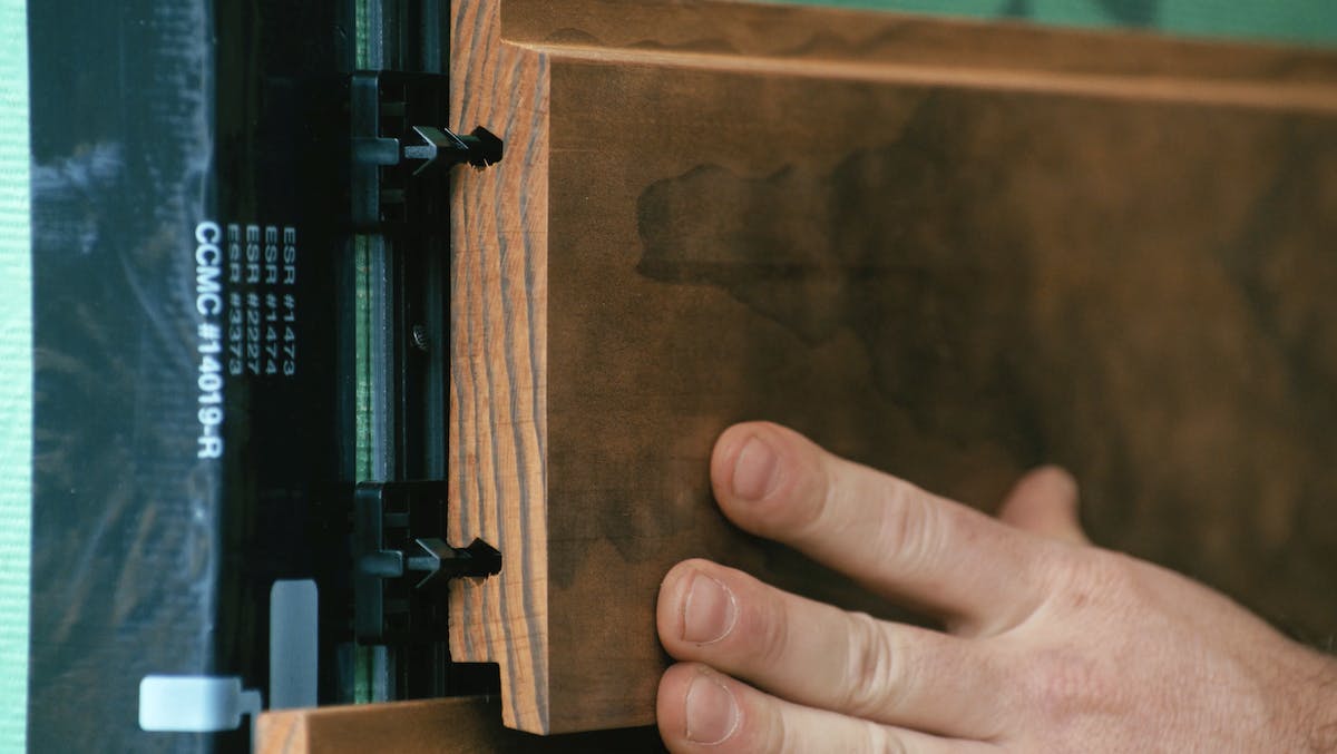 Grad for Kebony exterior cladding install system